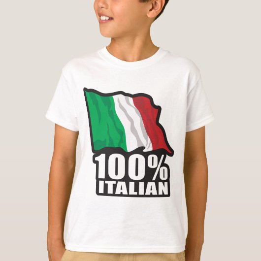 100% イタリアン Tシャツ (正面)