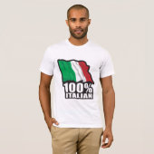 100% イタリアン Tシャツ (正面フル)