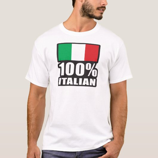 100% イタリアン Tシャツ (正面)