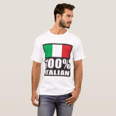 100%-イタリアン Tシャツ (正面フル)