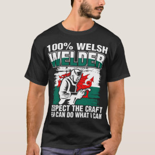 100%ウェールズの溶接工 Tシャツ
