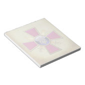 [100]ウクライナの地上軍エンブレム ノートパッド (アングル)