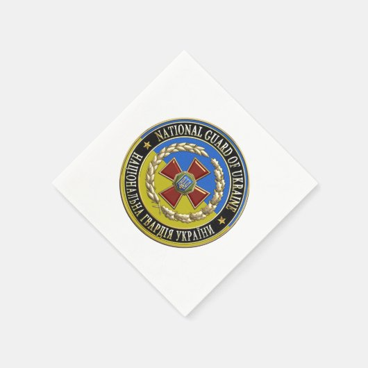 [100]ウクライナ国家警備隊[特別版] スタンダードカクテルナプキン (角)