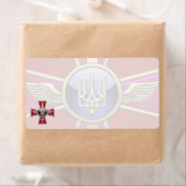 [100]ウクライナ空軍エンブレム ラベル (インサイチュ)