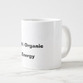 100%エネルオーガニックギー・コーヒー・マグ ジャンボコーヒーマグカップ (正面右)