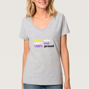 100%エンビー Tシャツ