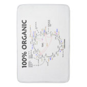 100%オーガニックなKrebs周期TCAC バスマット (正面縦)