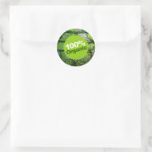 100% オーガニック ラウンドシール (バッグ)