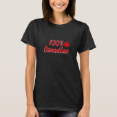 100% カナダ製 Tシャツ (正面)