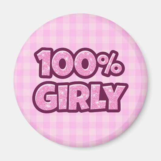 100% ガーリー マグネット (正面)