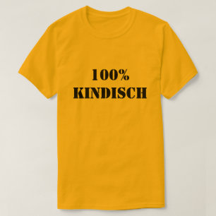 100%キンディッシュ  100%子供 Tシャツ