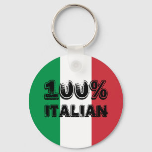 100%キーチイタリアンェイン キーホルダー