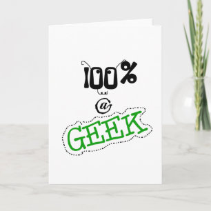 100%ギーク カード