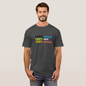 100% クィア 2 Tシャツ (正面フル)