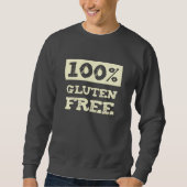 100%グルテンフリー スウェットシャツ (正面)