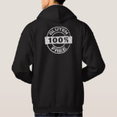 100%グルテンフリー パーカ (裏面)