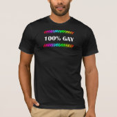 100%ゲイ Tシャツ (正面)