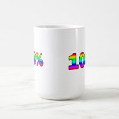 100% コーヒーマグカップ (中央)