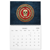 [100]ゴールデンスカル カレンダー (1月 2026)