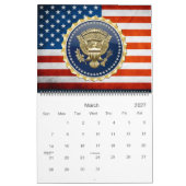 [100]サービ大統領のスバッジ[PSB] カレンダー (3月 2027)
