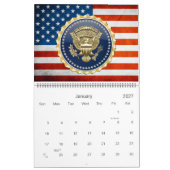 [100]サービ大統領のスバッジ[PSB] カレンダー (1月 2027)