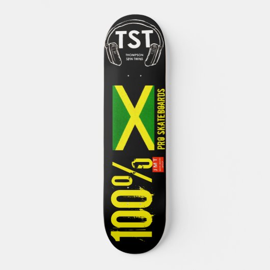 100% ジャマイカ製 JMT USA スケートボード (正面)