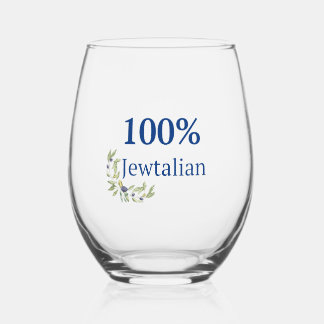100% ジュウタリアン ワイングラス ステムなしワイングラス
