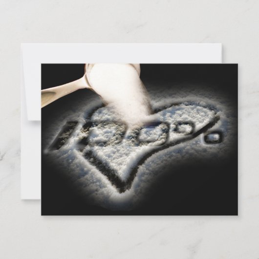 100%スイートハートのカード (正面)