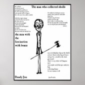 100.スカルを集めた人 ポスター (正面)