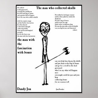 100.スカルを集めた人 ポスター