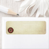 [100]スコティッシュライトダブル頭ワシ ラベル (インサイチュ)