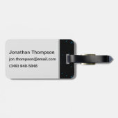 100%スターダスト ラゲッジタグ (裏面横)