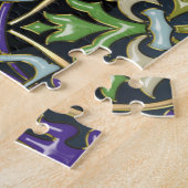 【100】セルト十字[金ゴールドと黒エナメル] ジグソーパズル (側面)