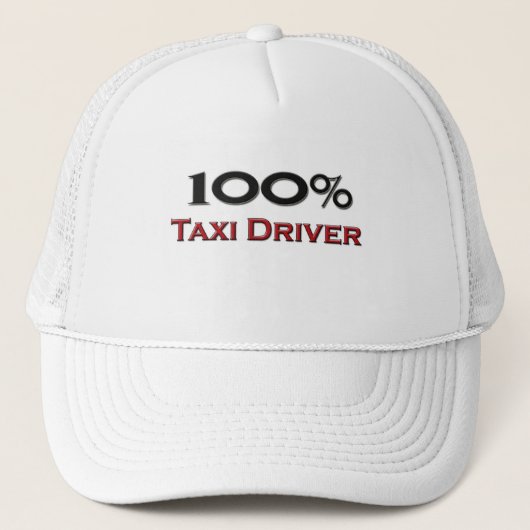 100%タクシー運転手 キャップ (正面)