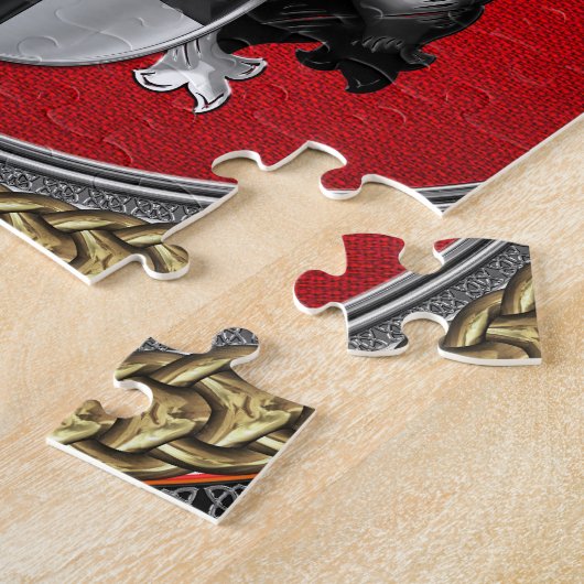 【100】チュートニック秩序の紋章 ジグソーパズル (側面)