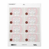 【100】チュートニック秩序の紋章 ラベル (フルシート)