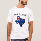 100% テキサス・オーストラリア Tシャツ (正面)