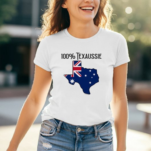100% テキサス・オーストラリア Tシャツ