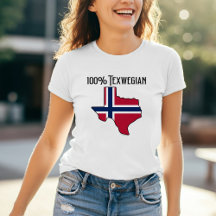100% テックスウェジアンTシャツ