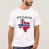 100% テックスウェジアンTシャツ Tシャツ (正面)
