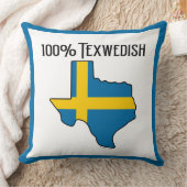 100% テックスウェーデンスロー枕 クッション (ブランケット)