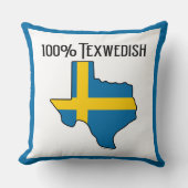 100% テックスウェーデンスロー枕 クッション (正面)