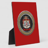 [100]ナイツテンプラールコート・オブ・アームズ フォトプラーク (側面)