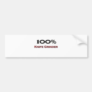 100%ナイフの粉砕機 バンパーステッカー