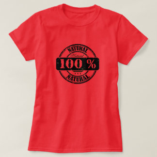 100%ナチュラルTシャツ Tシャツ