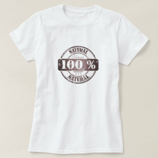 100%ナチュラルTシャツ Tシャツ
