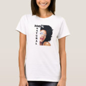 100%ナチュラルTシャツ Tシャツ (正面)