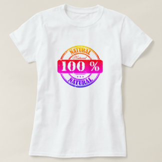 100%ナチュラルTシャツ Tシャツ