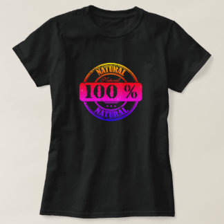 100%ナチュラルTシャツ Tシャツ