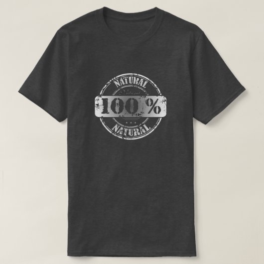 100%ナチュラルTシャツ Tシャツ (デザイン正面)